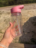 10oz kid BABY PINK SNOW GLOBE TUMBLER